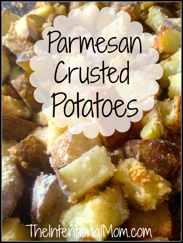 parmesan crusted potatoes