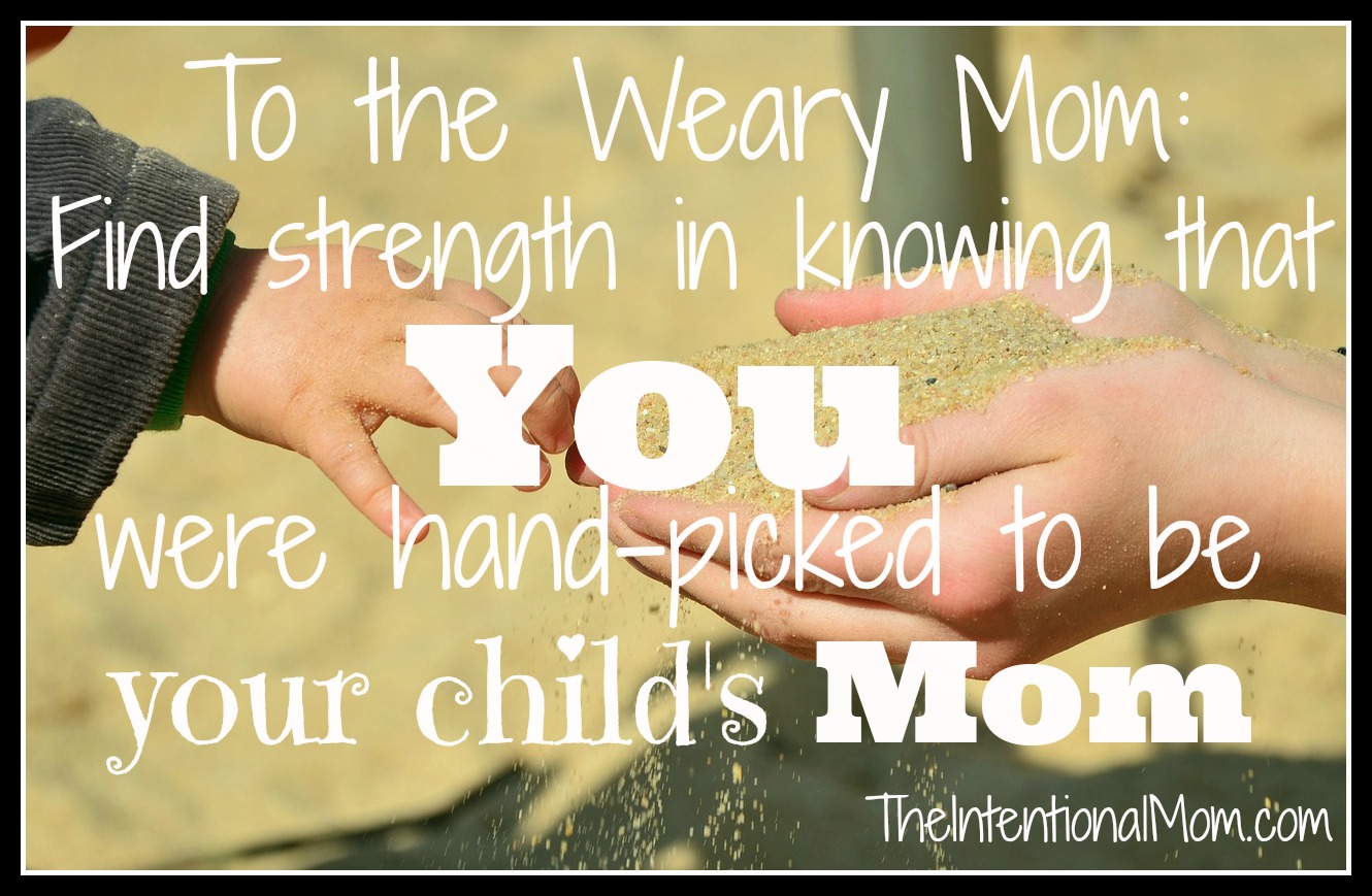 to the weary mom