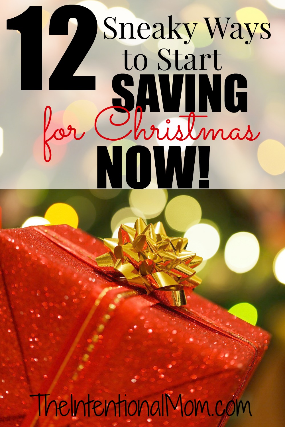 saving for Christmas