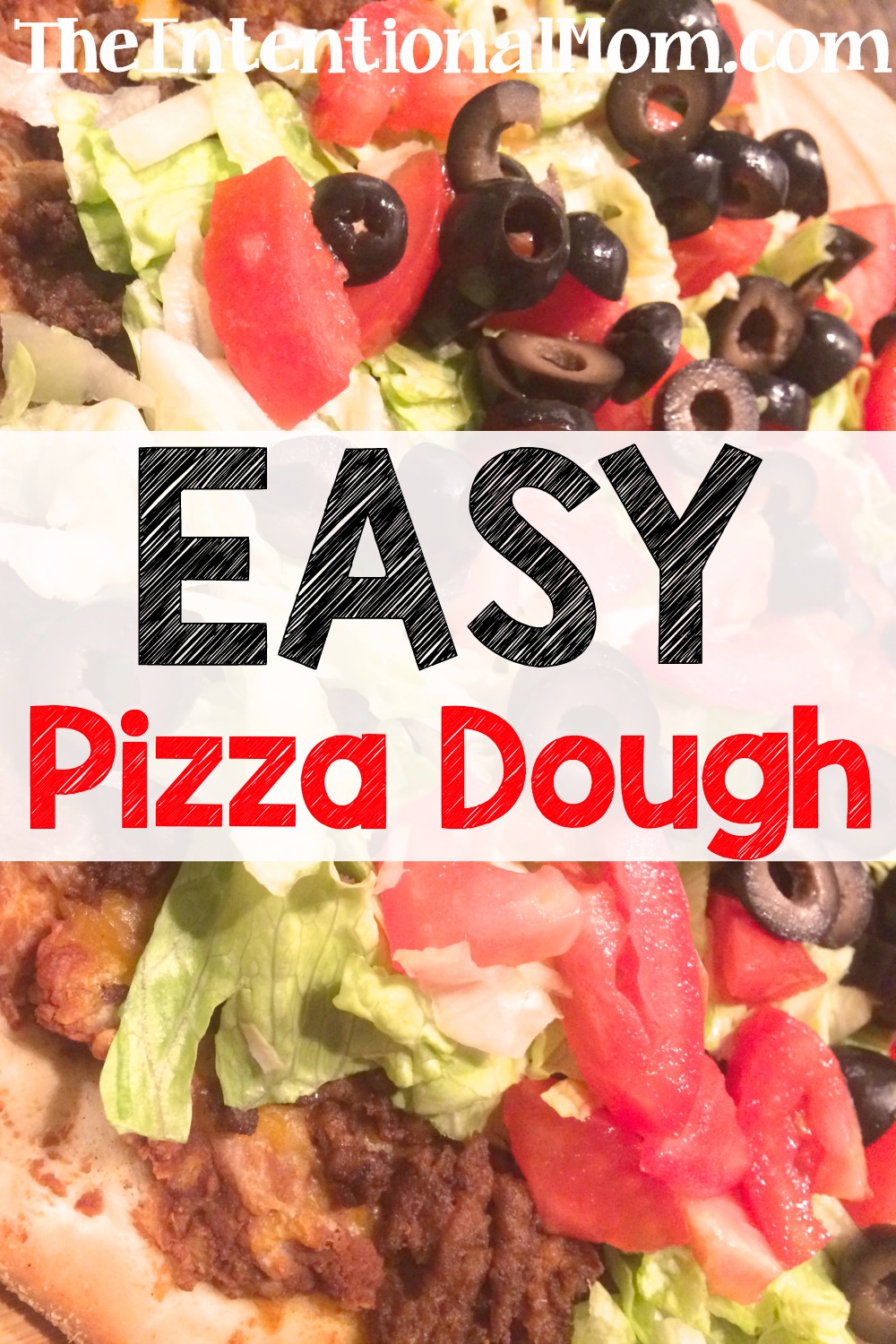 Easy Pizza Dough – Freezer Friendly!