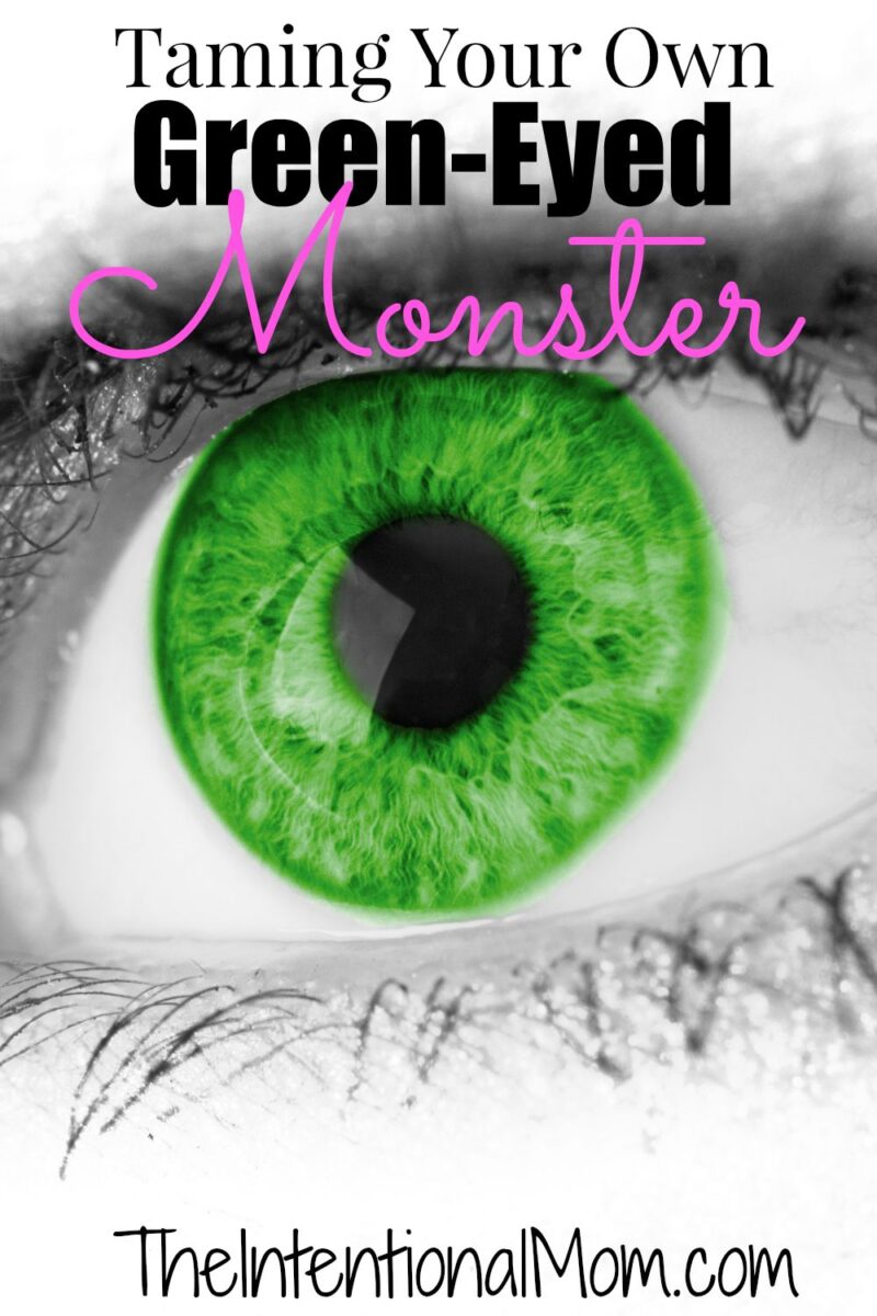 Taming Your Own GreenEyed Monster The Intentional Mom