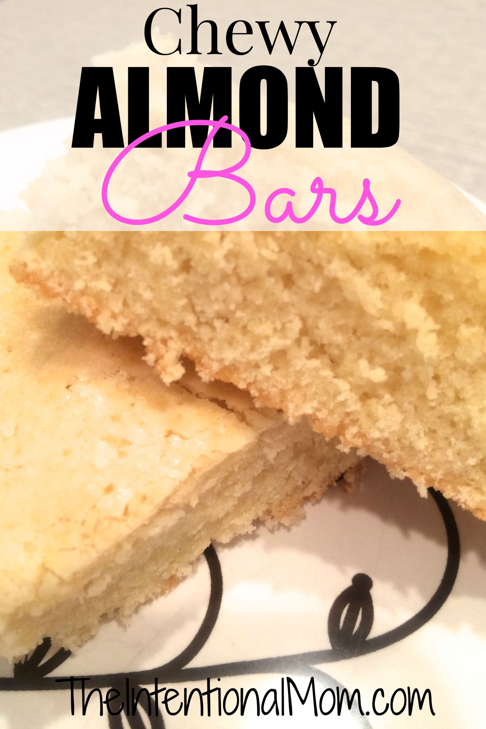 Recipe: Chewy Almond Bars