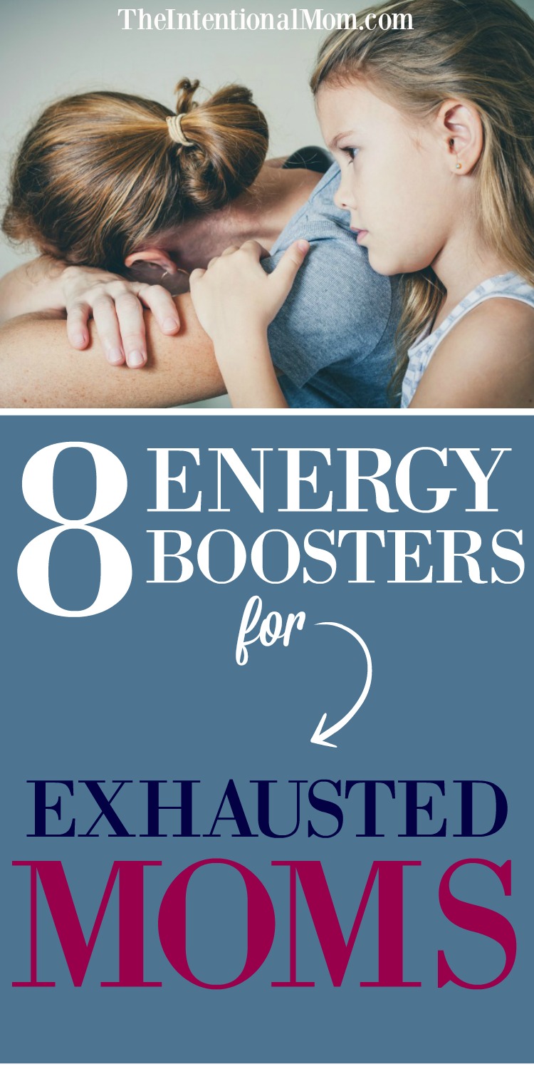 8 Energy Boosters For Exhausted Moms