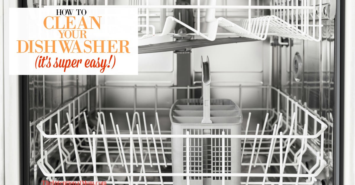 How to Clean Your Dishwasher It's Super Easy!