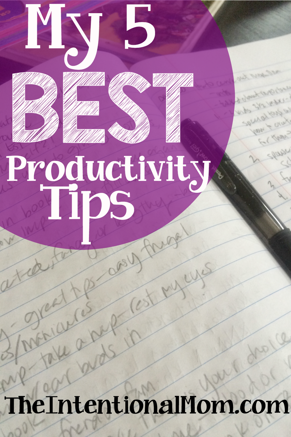 My 5 Best Productivity Tips