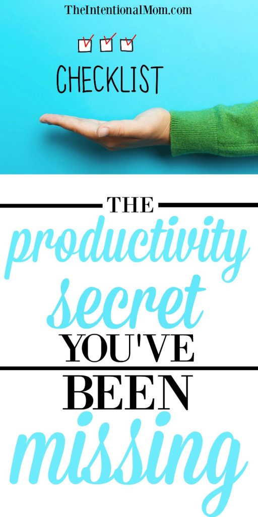 The Productivity Secret You've Been Missing
