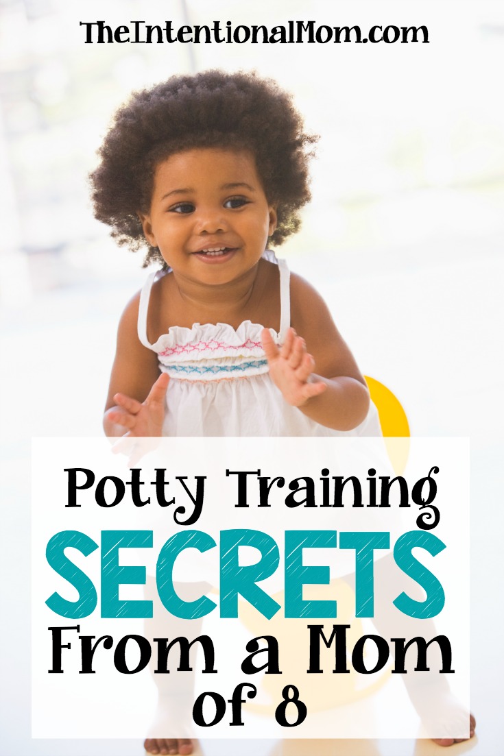 Potty Training Secrets From a Mom of 8