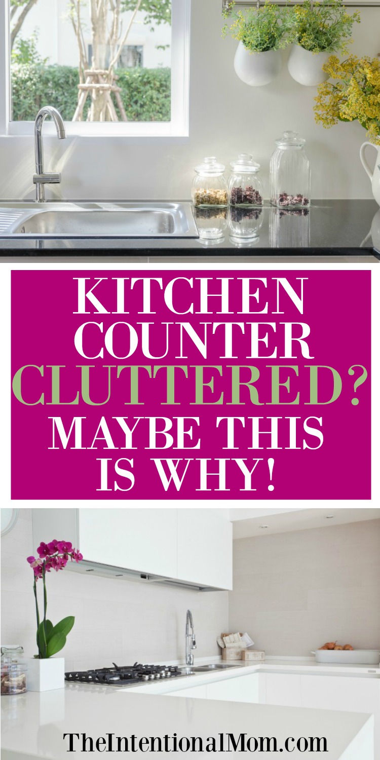 kitchen clutter
