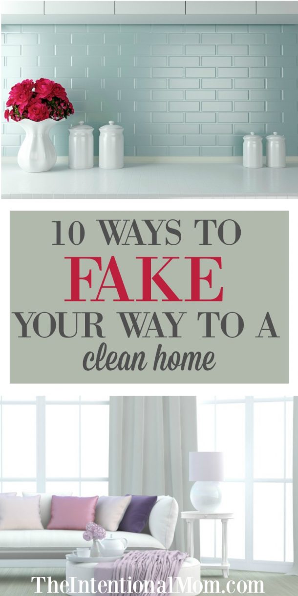 Secrets to a Clean & Organized House (even in a small house) - The ...