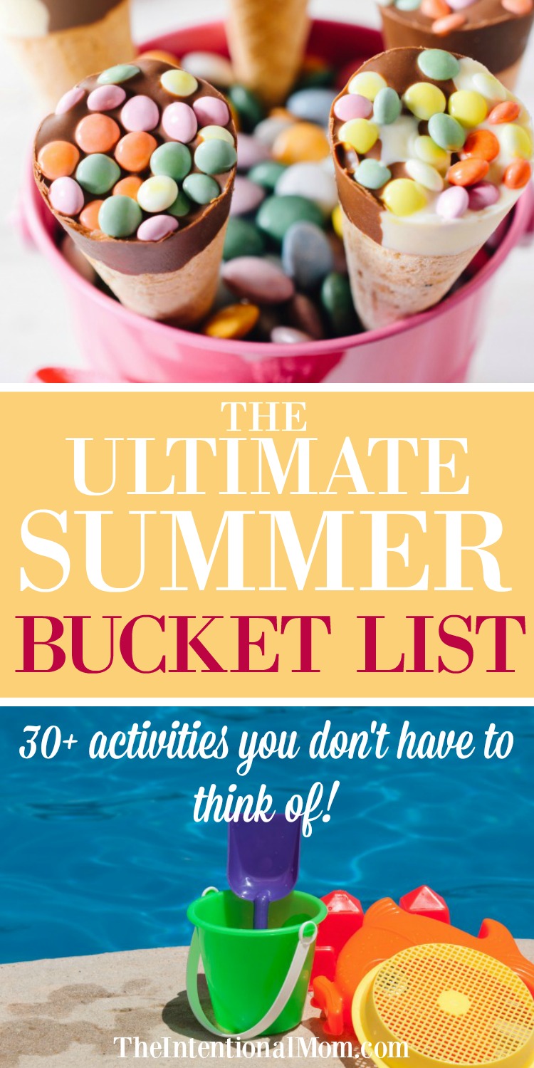 The Ultimate Family Friendly Summer Bucket List {30+ Ideas!}