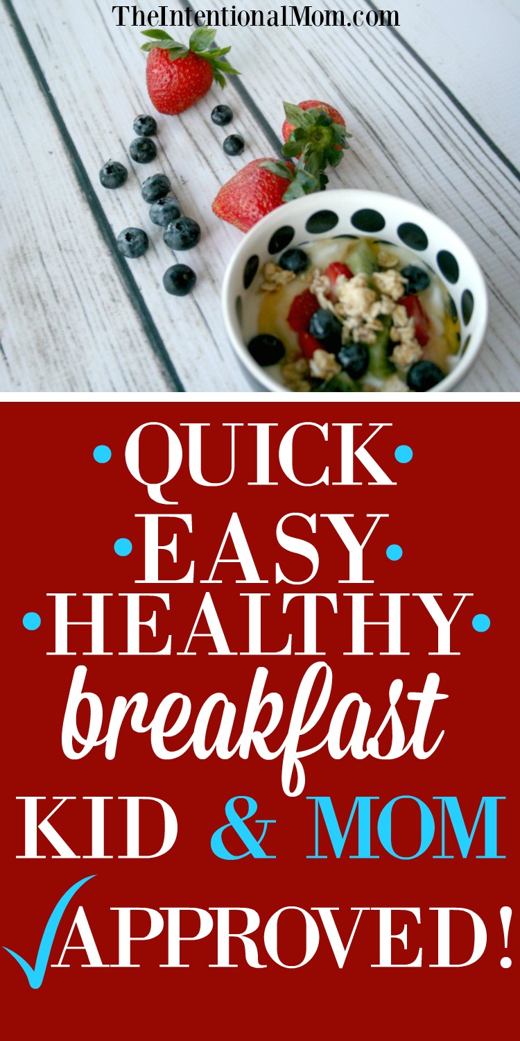 Quick, Easy, Healthy Breakfast: Kid & Mom Approved!