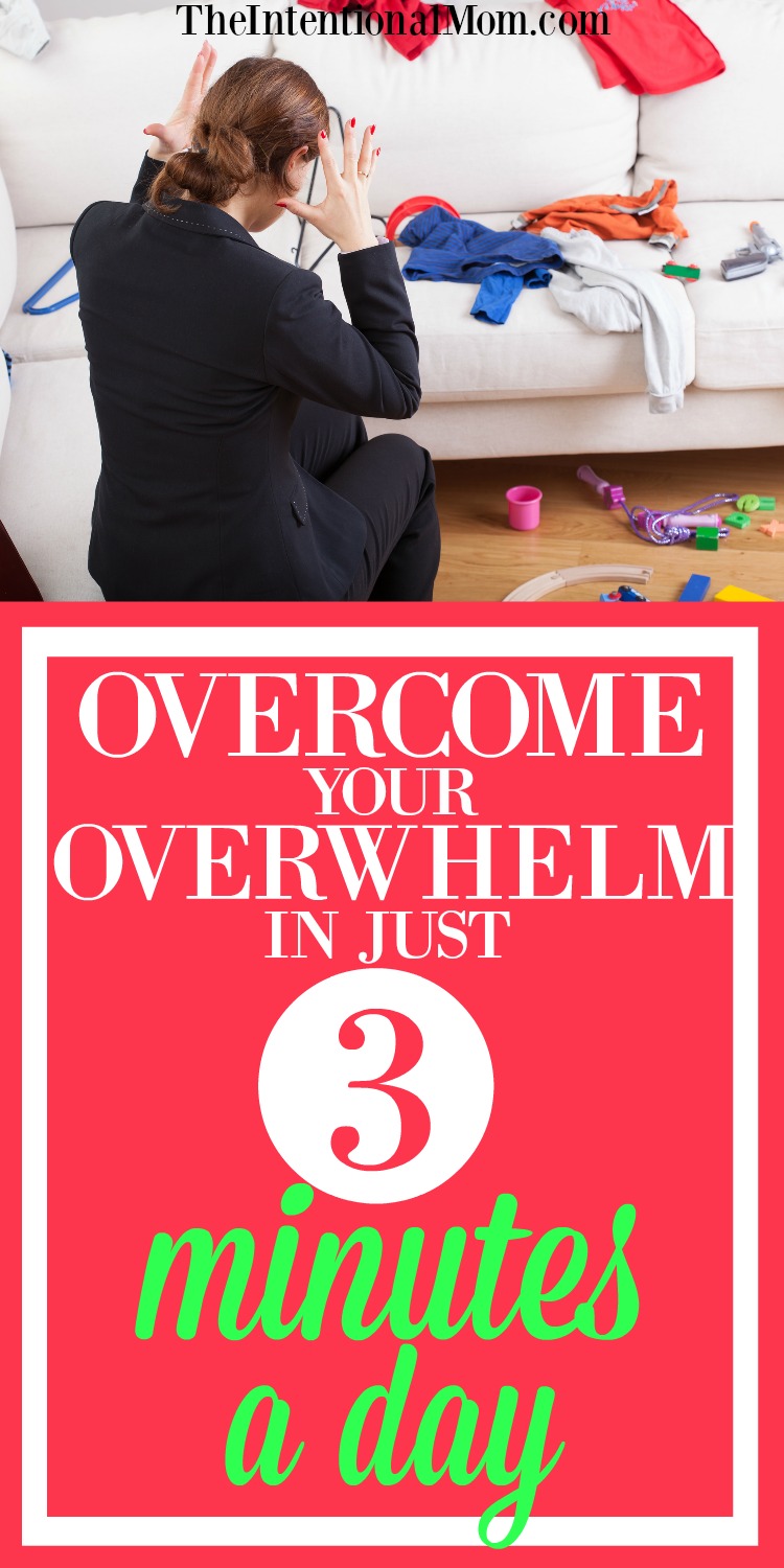 Overcome Your Overwhelm In Just Three Minutes a Day