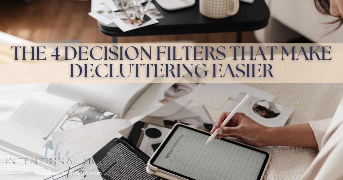 Decluttering in Midlife: How We Made It Suck Less - The Intentional Mom
